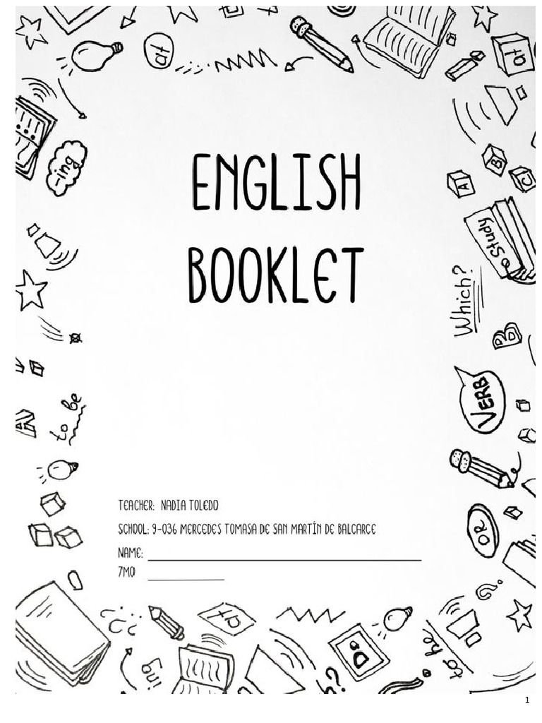 English Booklet Normal2025 | PDF | Bart Simpson | The Simpsons