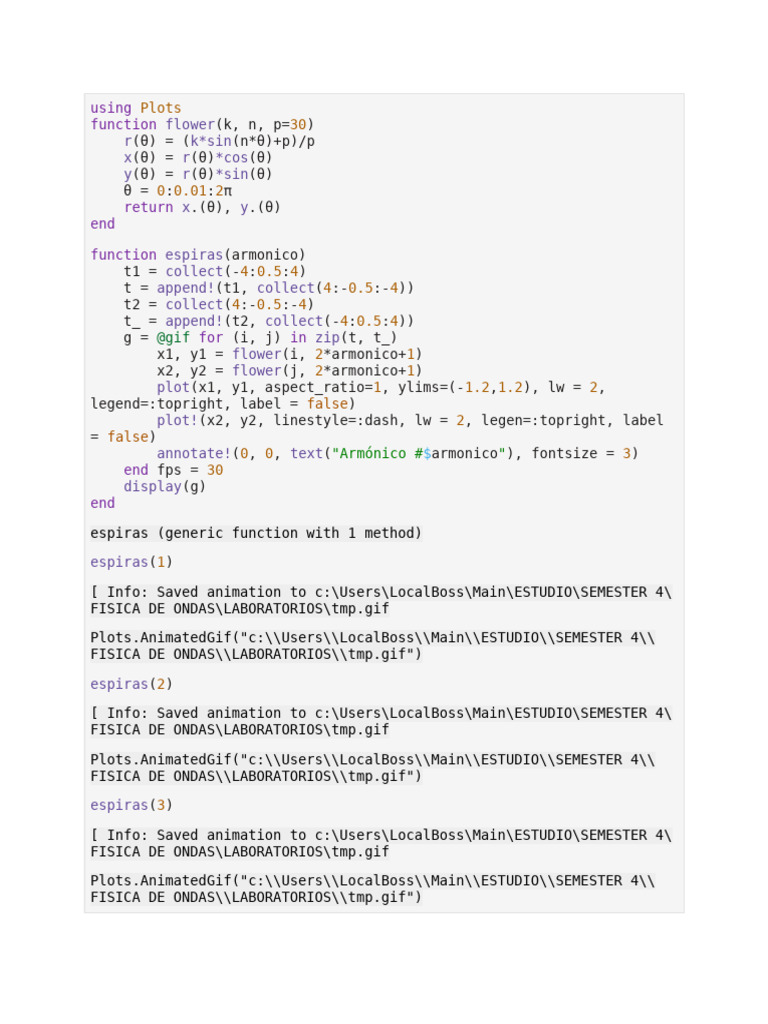 Lab3 Ondas Code | PDF