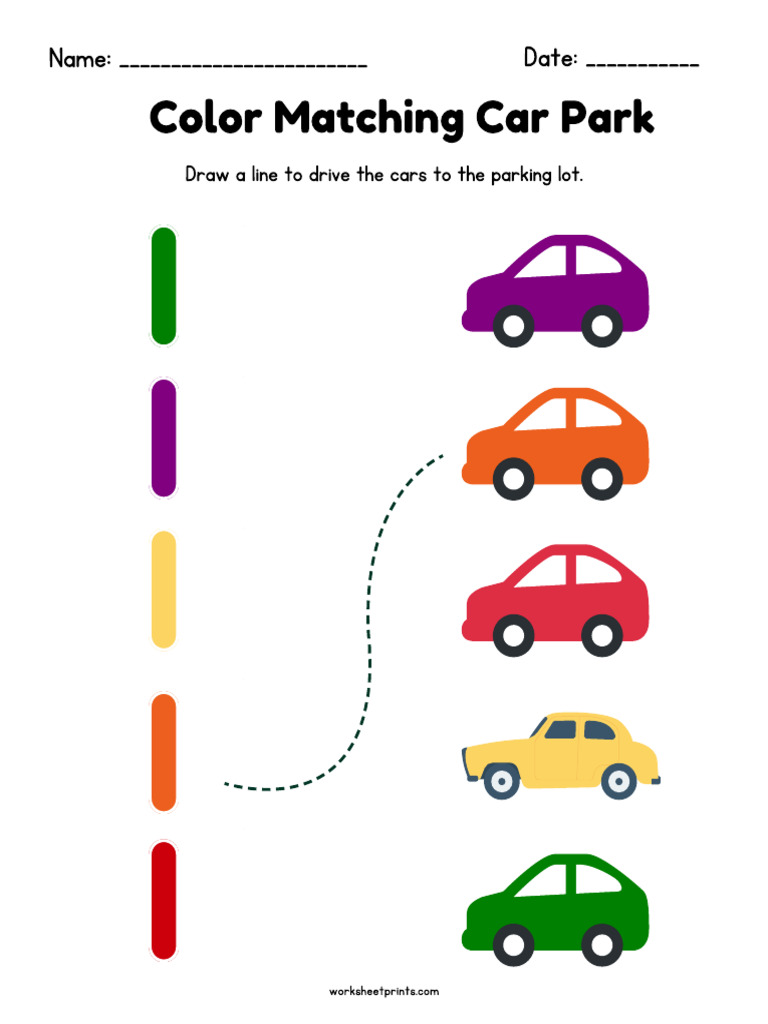 8 Color Matching Car Park | PDF