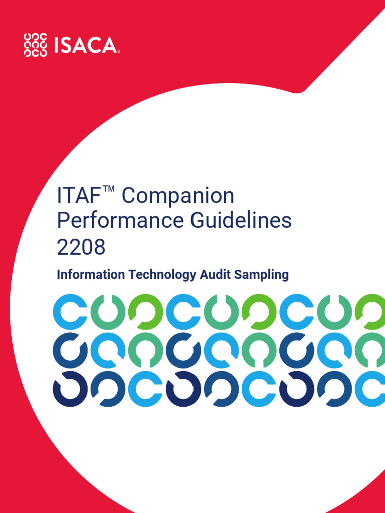 2 ITAF Companion Performance Guidelines | PDF | Audit | Sampling ...