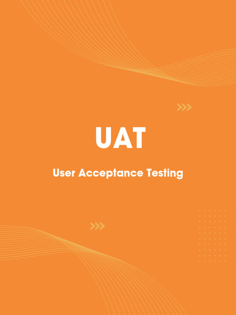 User Acceptance Testing | PDF