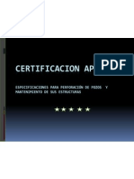 Certificacion API 4f