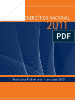 Resultados Preliminares Balanço Energético Nacional 2011
