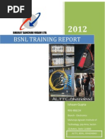 BSNL Training Report