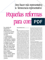 De Como Hacer Más Representativa A La Democracia Representantiva. Disenso 29