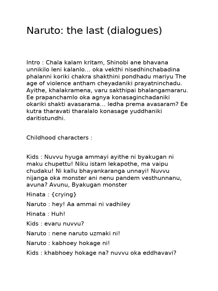 Naruto | PDF
