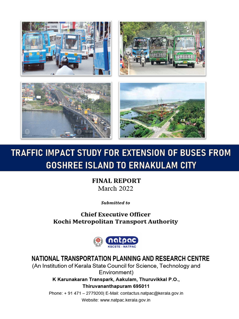 Final Report | PDF | Bus | Public Transport