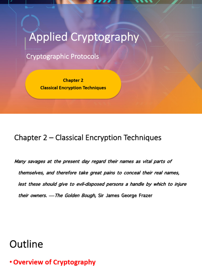 Chapter 02 | PDF | Cryptography | Cipher