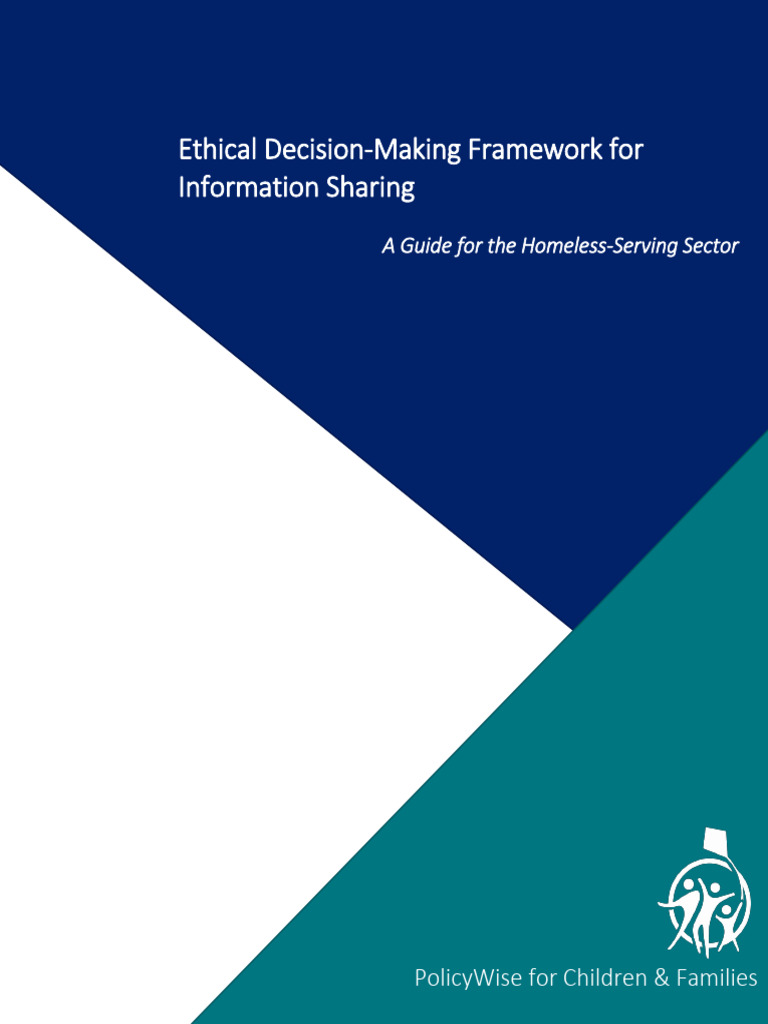CHH Ethical Decision Making Framework For Information Sharing | PDF ...