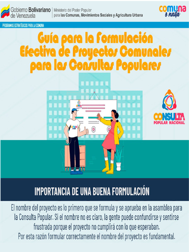 Guia para La Formulacion de Proyectos | PDF