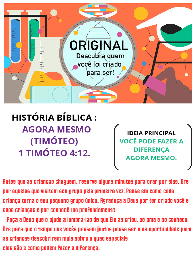 Aula Kids Quinta-Feira | PDF | Apóstolo Paulo | Deus