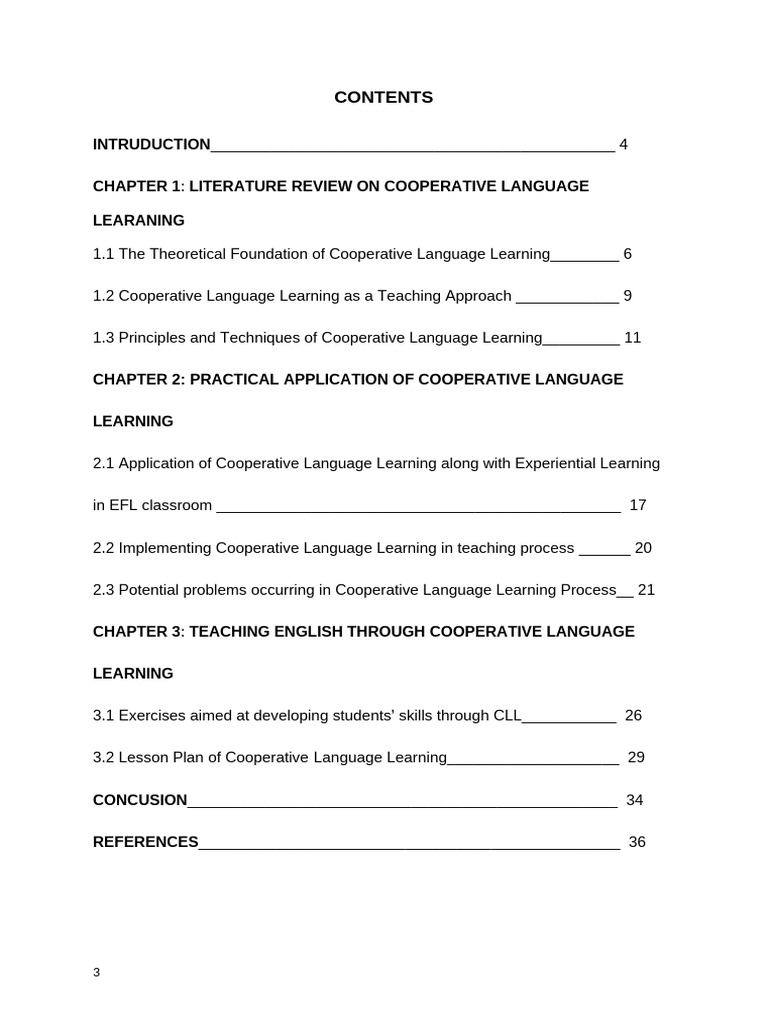 The Peculiarities of Cooperative Language Learning | PDF | Learning ...