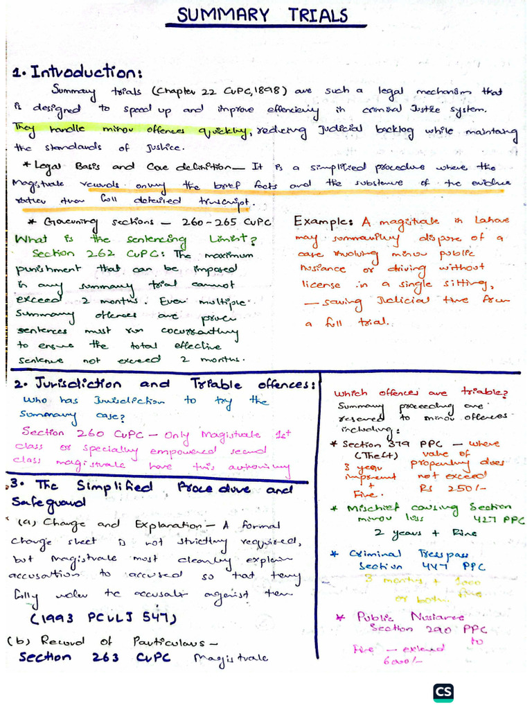 Summary Trial | PDF