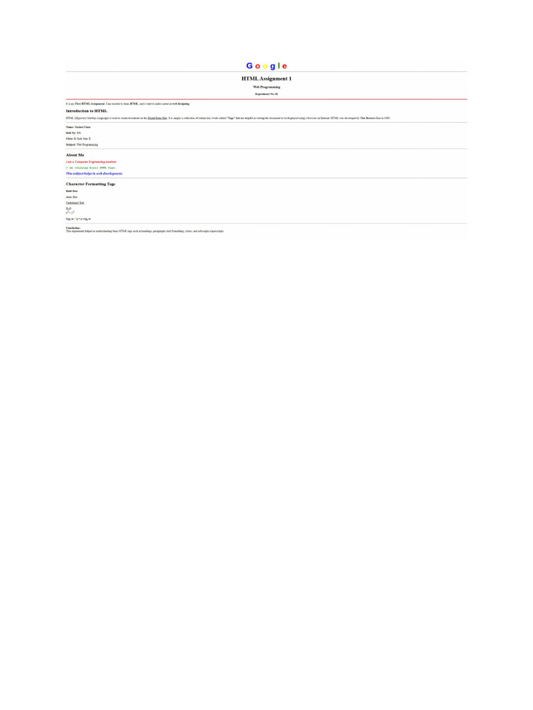 Exp 2 Output | PDF