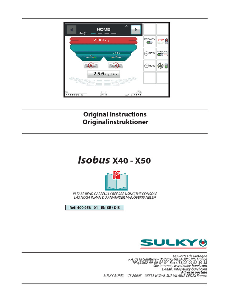 Isobus X Series | PDF