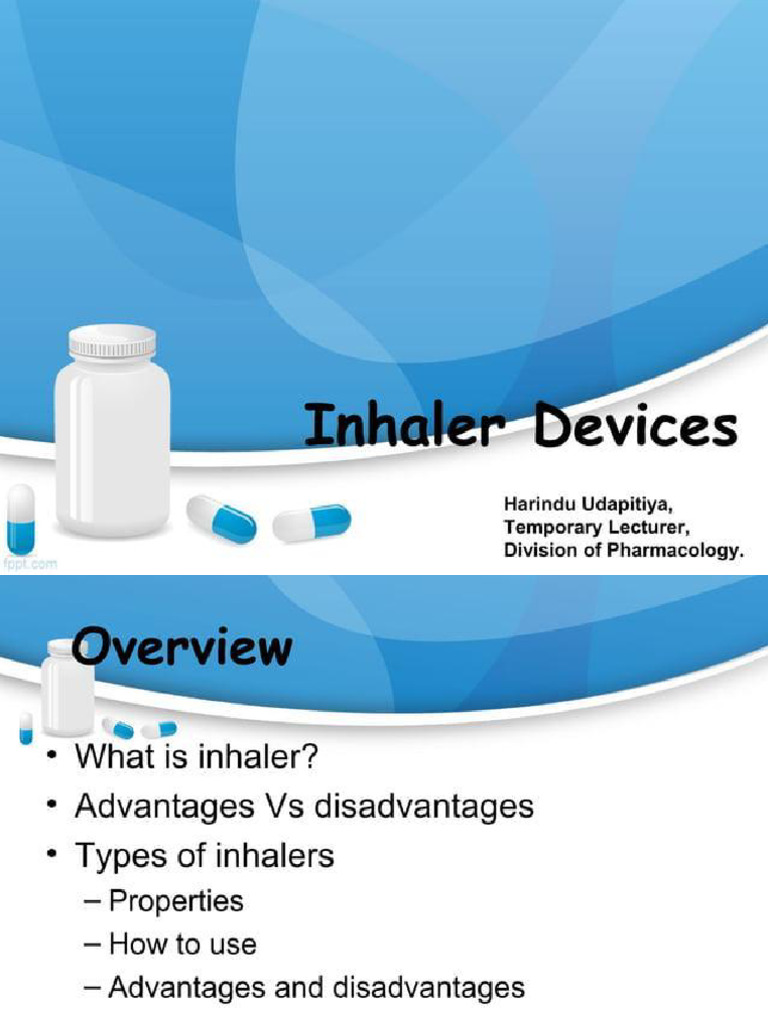 Inhalers | PDF