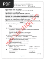 Python Practical Exam Model Paper | PDF | Python (Programming Language ...