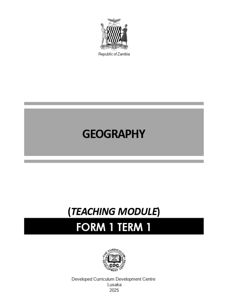 Geography Teaching Module Form 1 Term 1 | PDF | Earth | Planets
