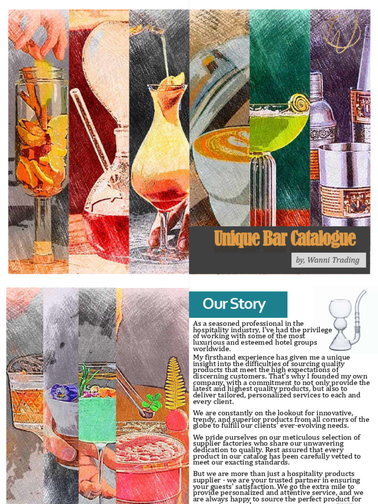 Unique Bar Catalog - Wanni Trading | PDF