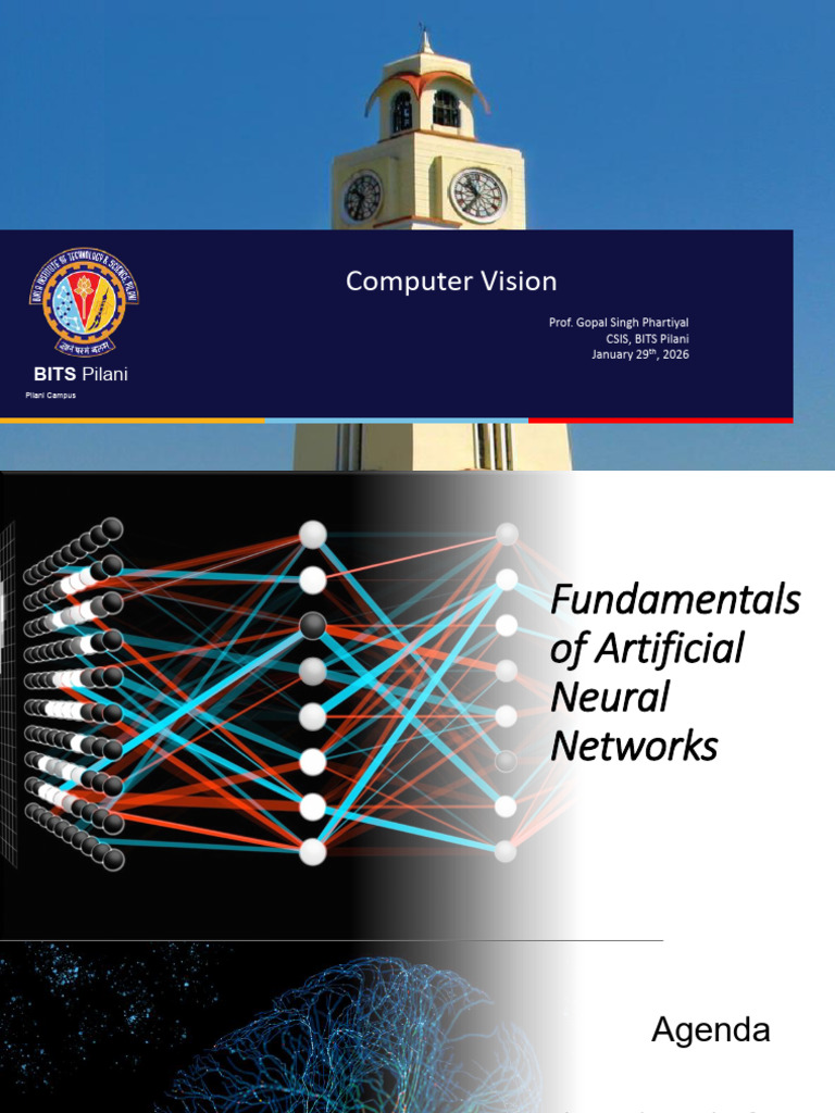 Computer Vision: Pilani | PDF | Machine Learning | Computational ...