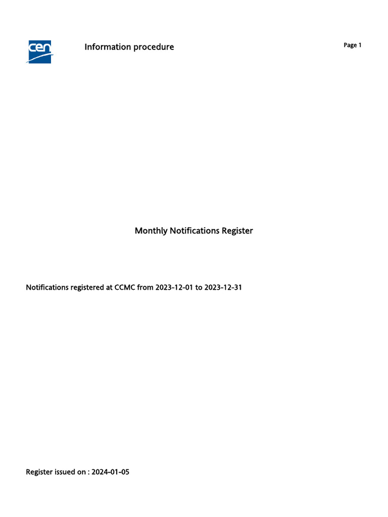 CEN-register IP914 | PDF | Concrete | Building Engineering