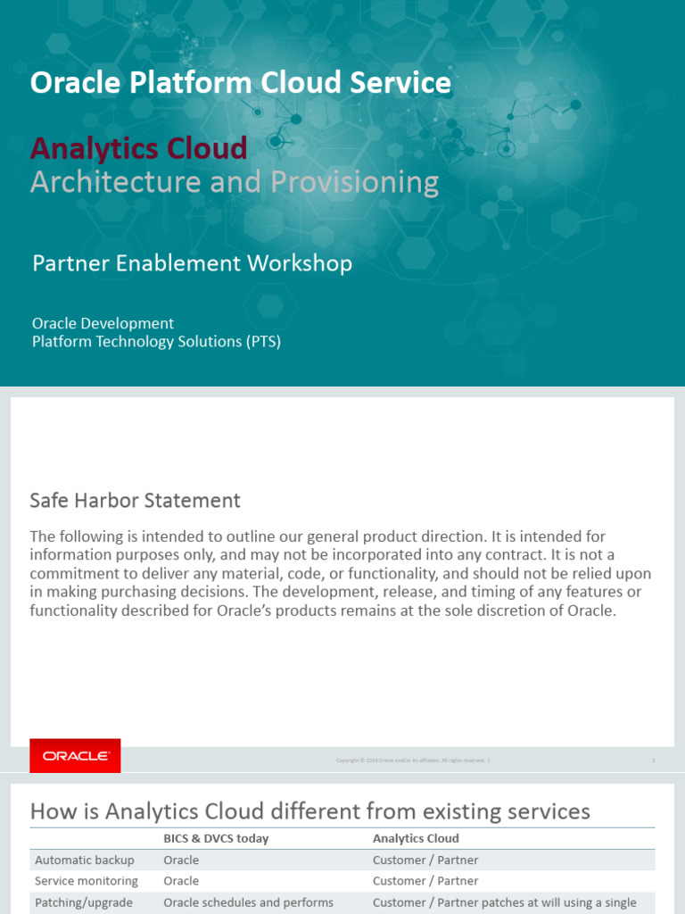 P04 Analytics Cloud Architecture and Provisioning | PDF | Cloud ...