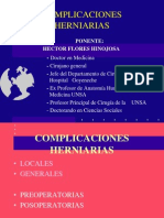 Complicaciones Herniarias