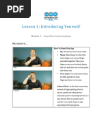 ASL Common Greeting Phrases Guide | PDF | Language Arts & Discipline ...