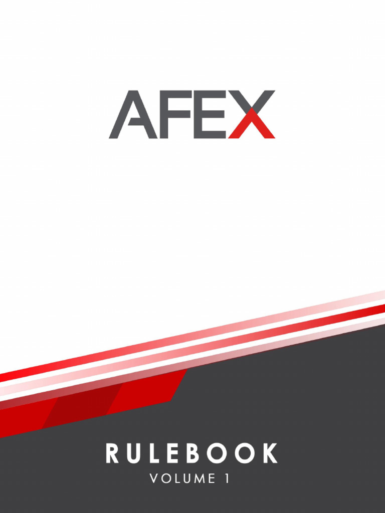 AFEX Rulebook | PDF | Clearing (Finance) | Securities (Finance)