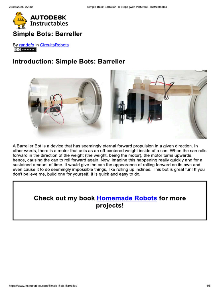 AutoDesk Instructables | PDF