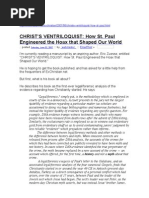 Download CHRISTS VENTRILOQUIST by cettel SN100453 doc pdf