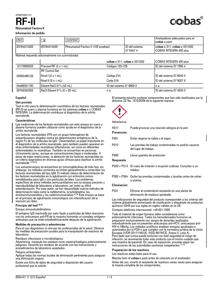 RF II INTEGRA | PDF | Laboratorios