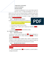 MANUAL DE ORGANIZACIÓN Y FUNCIONES para el proyecto