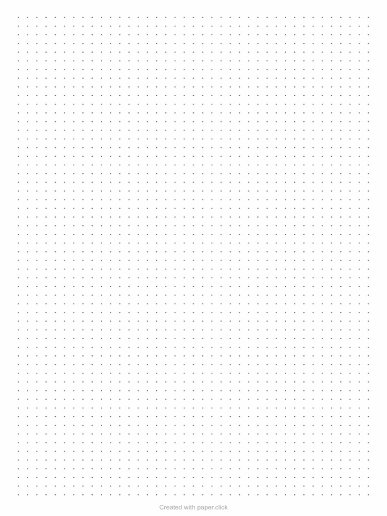 Dot Paper | PDF