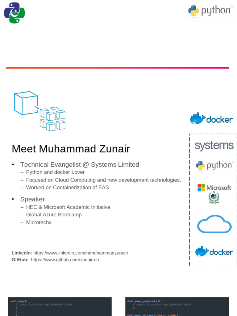 Microservice Architecture With Python and Docker | PDF | Load Balancing ...