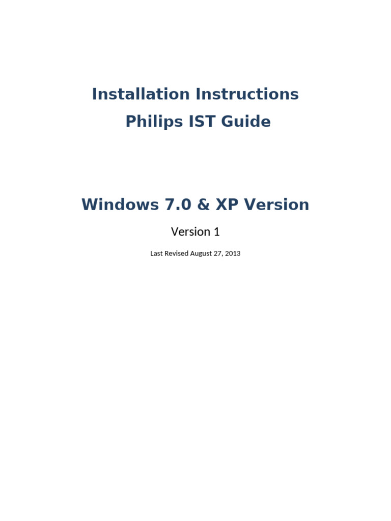Install Instructions - IST Install | PDF | Booting | Proprietary Software