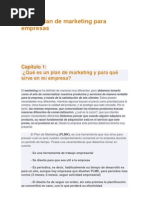 Curso Plan de Marketing Para Empresas