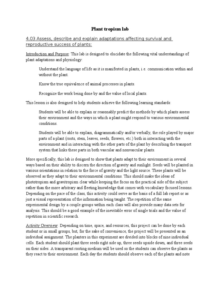 Phototropism experiment pdf picture