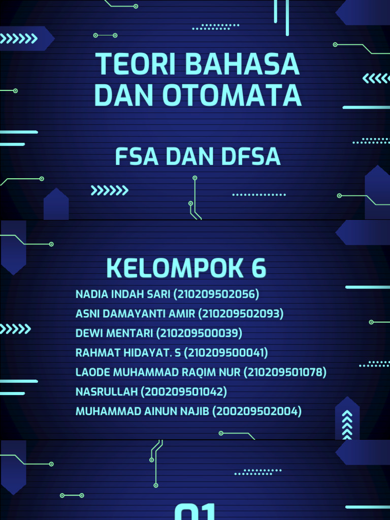 Kelompok 6 - Teori Bahasa Dan Otomata | PDF