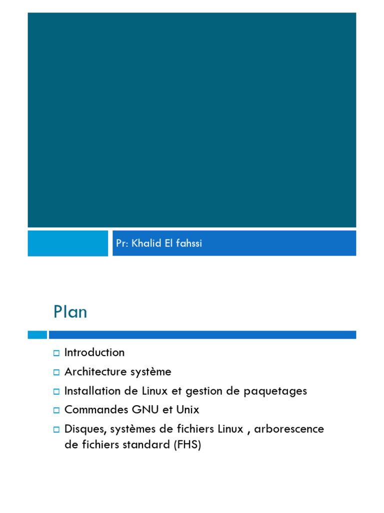 Cours Linux Lpic 101 Complet | PDF | Distribution Linux | Système d ...