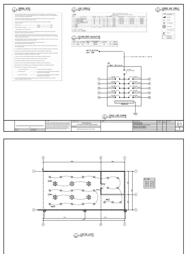 A1 28.08.2025 Electrical-Layout | PDF | Mains Electricity | Power (Physics)