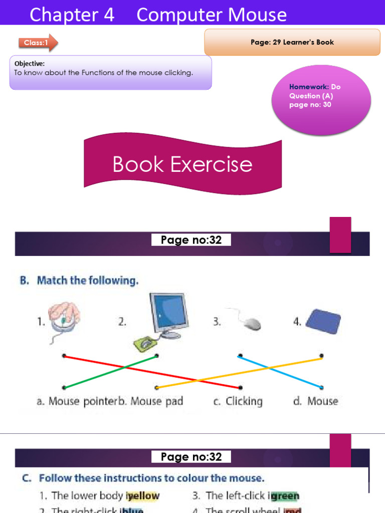 Chapter4 Week2 Comp Grade 1 Book Exercise | PDF