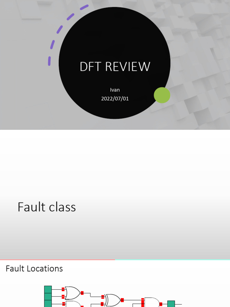 ATPG Fault Training | PDF | Electronic Design | Digital Electronics