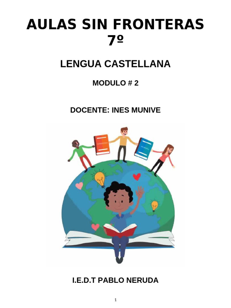 Modulo 2 2025 Ines | PDF | Asunto (gramática) | Verbo