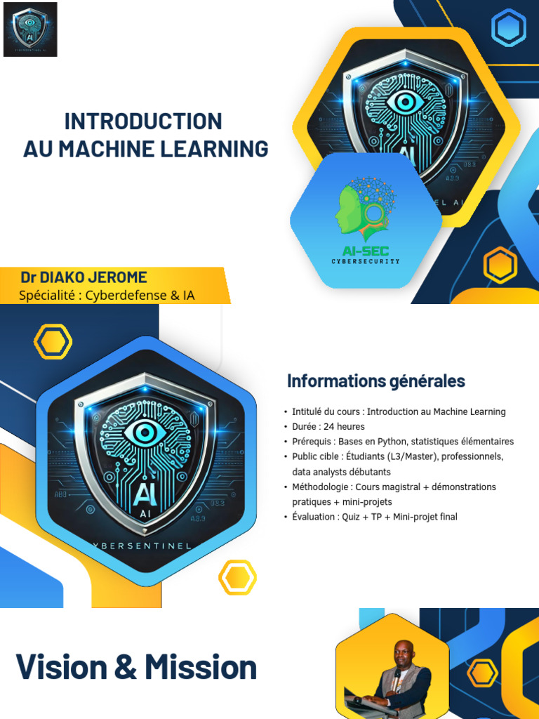 INTRODUCTION AU MACHINE LEARNING (3) (Enregistrement Automatique) | PDF ...