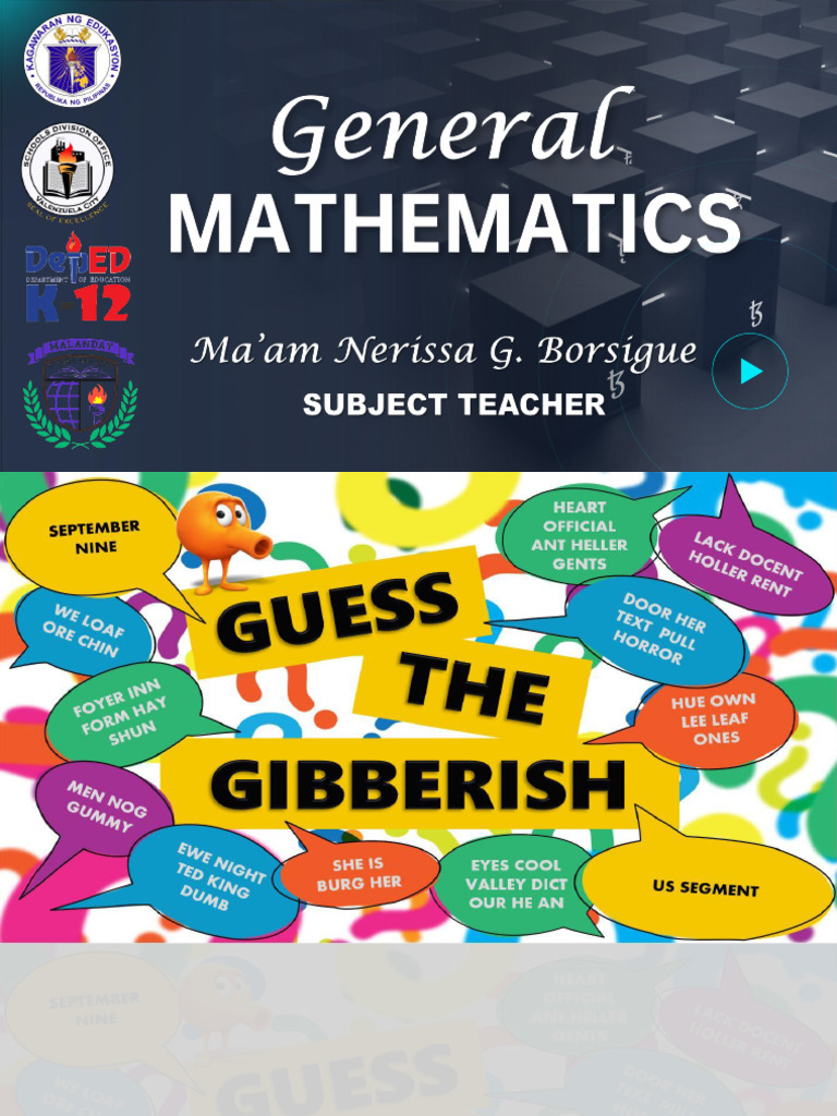 Lesson Gen Math Week 3 | PDF