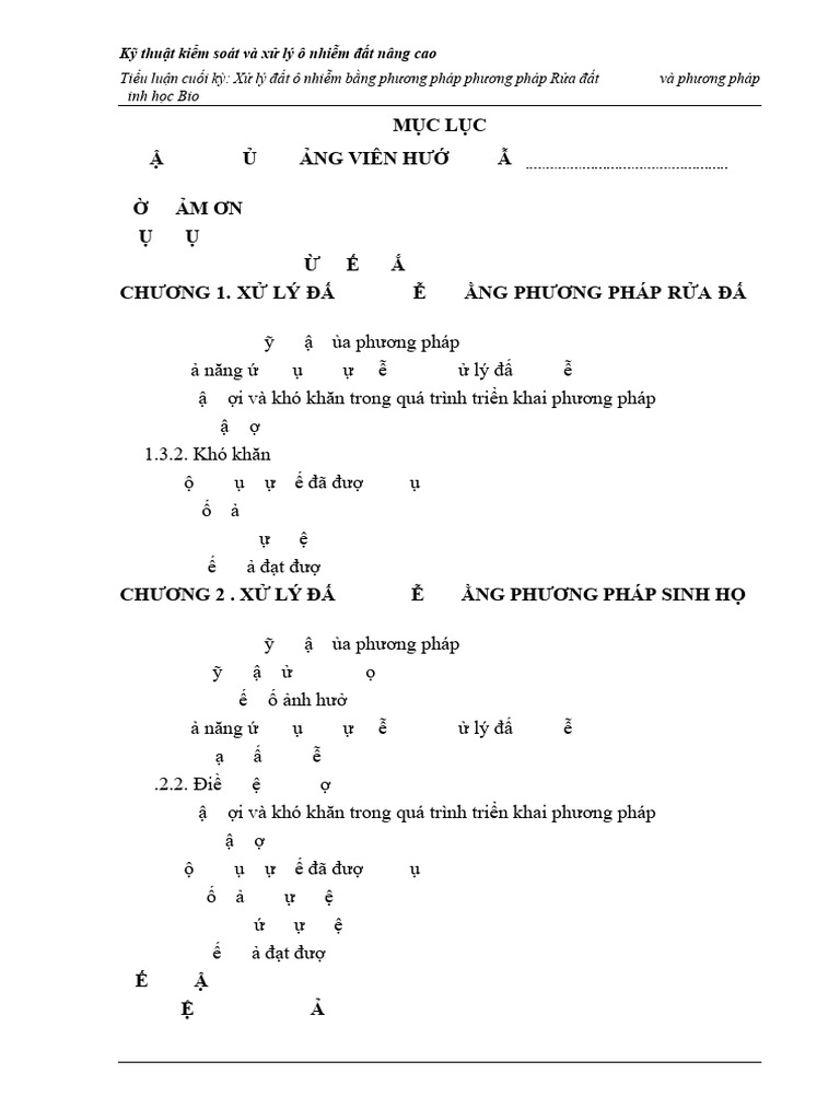 Xu Ly Dat Vat Ly Ket Hop Sinh Hoc | PDF