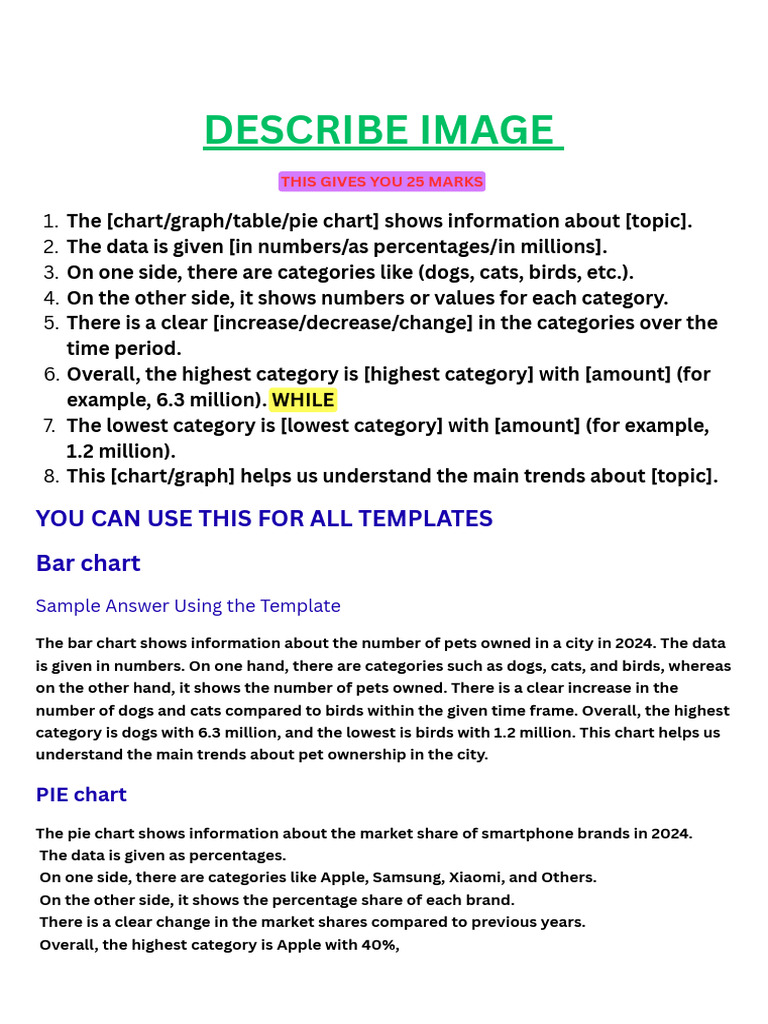 Describe Image | PDF