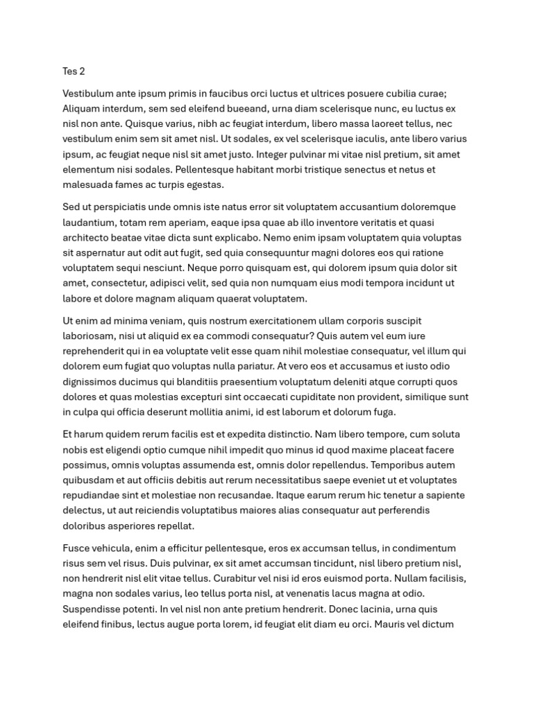 Tes 2 | PDF