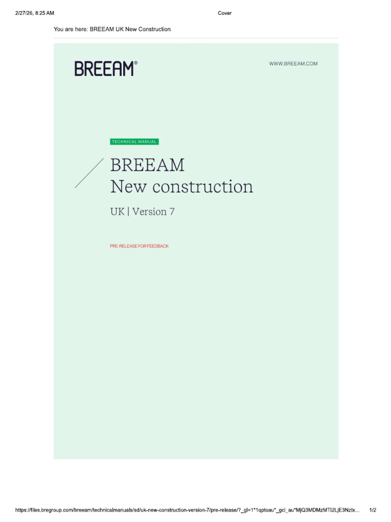 Breeam Uk | PDF